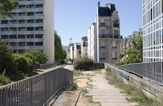 Promenade plantée, rue de Vaugirard, 7 juillet 2022