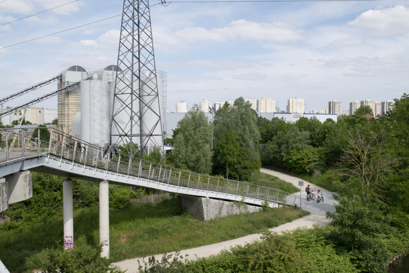 Nanterre, chemin de halage.