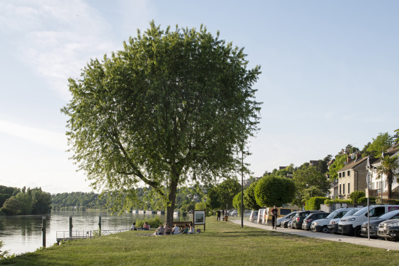 La Frette-sur-Seine, quai de Seine.