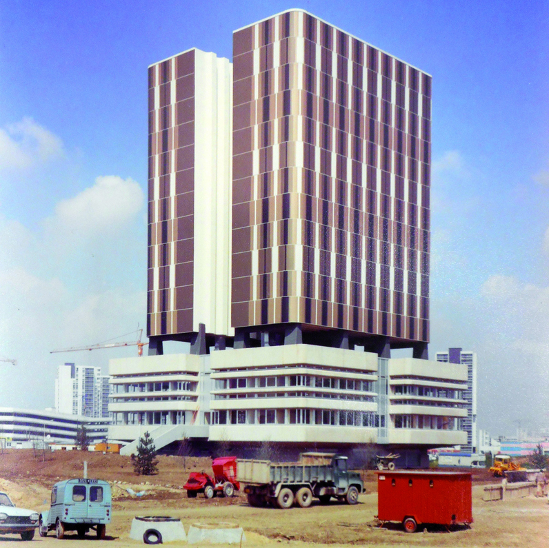 Chantier de construction des archives