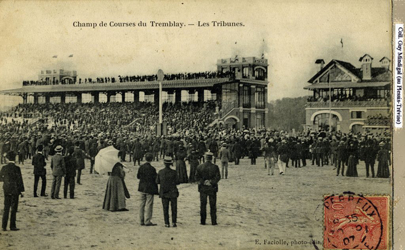 Ancien champ de courses du Tremblay, à Champigny-sur-Marne, vers 1960