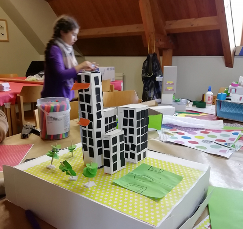 Atelier maquette sur les grands ensembles