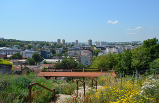 Vue sur la vallée de la Bièvre depuis les hauteurs de Cachan