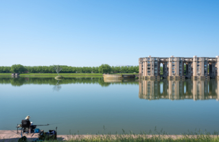 Les Arcades du Lac et le Viaduc, Ricardo Bofill, Montigny-le-Bretonneux (78)
