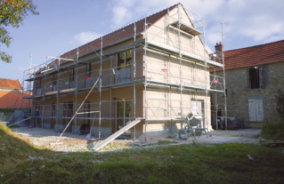 Opération de Bouray-sur-Juine, photo du chantier prise en 2025